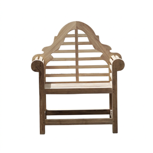 เก้าอี้ไม้ Adirondack ดีไซน์หรูหรา ทำด้วยมือจากไม้เนื้อแข็ง สำหรับสวนและห้องรับประทานอาหาร - Product Image 1
