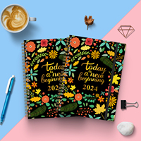 Agenda spirale 2026, couverture rigide, A4, A5, A6, carnet de notes de bureau, journal, agenda, bloc-notes personnalisé avec logo pour enseignants et étudiants