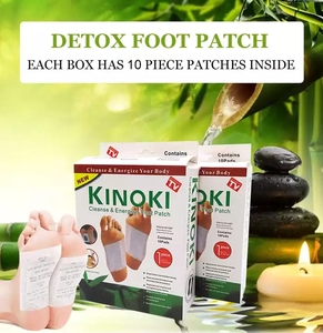 Kinoki เครื่องนวดเท้าแบบมีกาวนวดเท้าแบบสมุนไพรสมุนไพรลดสารพิษในร่างกาย - Product Image 3