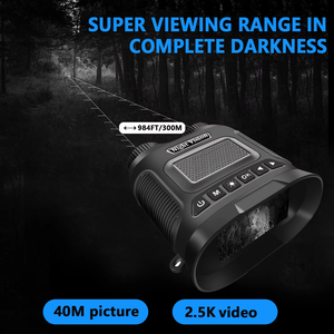 Jumelles de Vision Nocturne IR à 7 Niveaux Améliorées, Écran IPS HD 4K, Zoom 8X, Longue Portée, Visibilité Totale de l'Obscurité 10X - Product Image 4