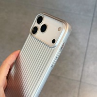 Design de luxe magnétique ondulé valise étui Mobile pour iPhone 17 16 Pc dur antichoc Ultra-mince étui de protection pour téléphone portable