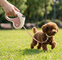 3-in-1 Anti-Bell-Trainingsleine 500m Fernbedienung mit Ton Vibration Schock für Hunde