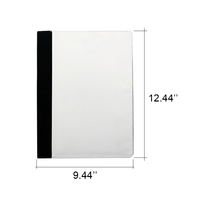 Htpmart Carnet de notes en toile A4/A5 personnalisable avec logo, imprimable par sublimation, écologique, avec papier