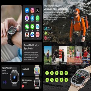 Nuovo Design Smartwatch da Esterno C40 PRO Impermeabile Montre Connecte Orologio Intelligente alla Moda con Torcia per Uomini e Donne - Product Image 5