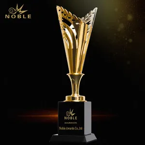Noble Award-Premios de estroboscópica de Metal con Base de cristal, premios personalizados, aniversario, Eevnts