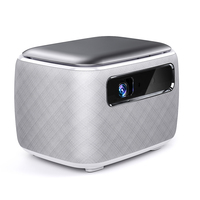 Proyector Mini 4K con Sistema Android 9.0, 750 Lúmenes Ansi, DLP LED HD, Enfoque Automático, Equipo de Presentación para Cine en Casa
