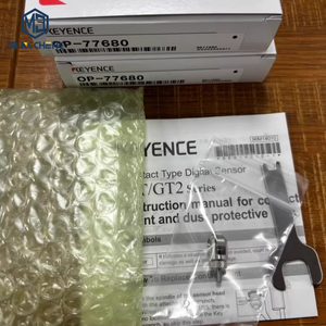 KEYENCE OP-77680 ตัวเชื่อมต่อแบบลูกกลิ้งสำหรับเซ็นเซอร์วัดระยะการเคลื่อนที่ GT2/GT ซีรีส์ อุปกรณ์เสริมสำหรับการวัดแบบลูกกลิ้ง OP 77680 - Product Image 1