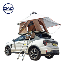 Tente de toit pour camion avec installation facile pour le camping estival à la plage et les séjours de glamping haut de gamme - Protection imperméable et anti-UV