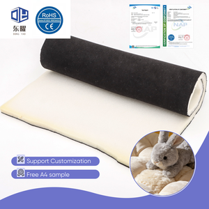 Tissu en velours côtelé uni laminé avec mousse éponge personnalisé pour vêtements de poupées pour garçons, vestes, housses de coussin - Respirant, écologique, moyen - Product Image 1