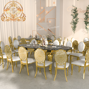 <span class=keywords><strong>Tavolo</strong></span> da <span class=keywords><strong>Sala</strong></span> da Pranzo Reale Personalizzato con Piano <span class=keywords><strong>in</strong></span> <span class=keywords><strong>Vetro</strong></span> Ovale - Product Image 3