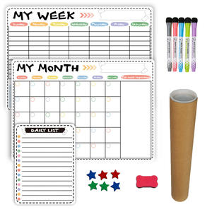 Pizarra Blanca Magnética Borrable de Alta Calidad para Planificador Semanal Personalizado al por Mayor - Product Image 2