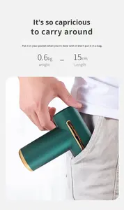 Mini Pistola de Masaje Ultrasilenciosa, Masajeador Muscular Portátil con Percusión Profunda para Aliviar el Dolor de Cuello y Espalda - Product Image 6