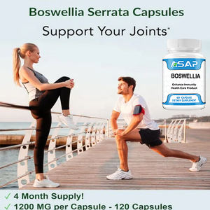 Cápsulas de extracto de hierbas Boswellia Serrata de etiqueta privada OEM suplemento de soporte para articulaciones para adultos no para mujeres embarazadas - Product Image 2