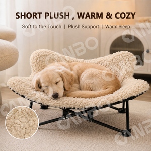 CANBO vendita calda impermeabile Off-the-ground Pet campeggio letti portatili pieghevole per cani - Product Image 5