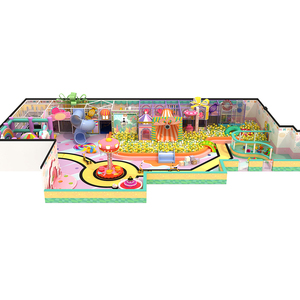 Toboggan en fibre de verre pour enfants, structure de jeu intérieure, équipement de jeux souples, aire de jeux intérieure en plastique pour parc d'attractions - Product Image 4