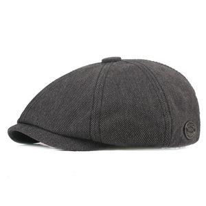 LiHua Hat Art Youth Octagon Men and Women <strong>Painter</strong> Wash Mark to Make Old Visor - Product Image 5