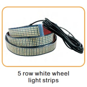 แถบไฟล้อสีขาว 5 แถว - Product Image 1