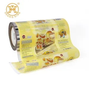 Film By Roll Custom Food Grade Good Quality Plastic Packaging Printing Film Roll For Biscuit/candy/coffee/sugar/juice /cookie/chips Packaging