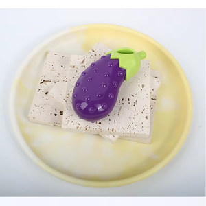 Juguete Masticable para Perros con Sonido, en Forma de Berenjena, de Tamaño Mediano, Diseño Adorable, Material TPR, para Uso en Interiores - Product Image 5
