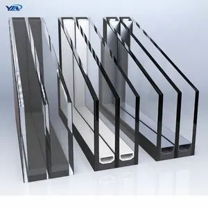 سعر المصنع YIDA زجاج معزول حراري للنوافذ الهيكلية الخارجية