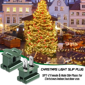ปลั๊กตัวเมีย 125V 6 แอมป์ ปลั๊กตัวผู้ 8 แอมป์ แบบ Zip SPT1 SPT2 ปลั๊กแบบ Vampire - Product Image 3