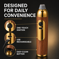 UKETA 2026 Vente Chaude 1g 2g Dispositif Briquet Électronique Portable Vide Rechargeable par USB en Forme de Stylo avec Logo Personnalisé Cadeau d'Affaires Électrique