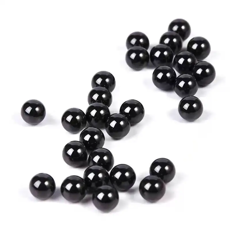 Silicon Nitride Si3N4 Ceramic Grinding Balls Black Silicon Carbide Balls Insulating Balls for Bearing Valves