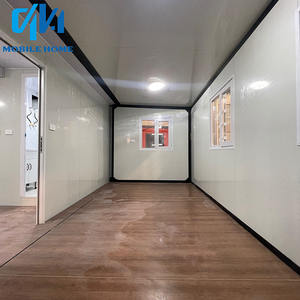 耐久性のある拡張可能なコンテナハウス20ft 30ft 40ftPrefab折りたたみ式モバイルホーム1 2 3ベッドルームモダンデザイン - Product Image 6