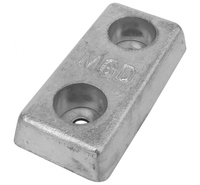 Ánodos del casco de zinc del eje para barco, anticorrosión