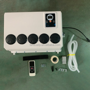 Ventilador de ventilació<span class=keywords><strong>n</strong></span> portátil para camió<span class=keywords><strong>n</strong></span>, aire acondicionado para coche, <span class=keywords><strong>furgoneta</strong></span>, ac man, aircon, estacionamiento pequeño, 12v, 220v - Product Image 2