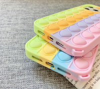 Nouvelle Arrivée 2021 Sunny – Coque de Luxe en Silicone Souple et Flexible Anti-choc et Étanche, Design Cœur Bulle, 6 Couleurs Vives – Vente Flash