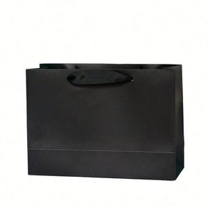 Sac en papier de luxe personnalisé pour bijoux et cosmétiques avec votre propre logo - Product Image 1