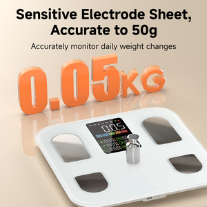 Xách tay HD Màn hình màu Thông Minh Kỹ thuật số cá nhân điện tử phòng tắm cho Trang chủ bao gồm BMI Heart Rate Body Fat <span class=keywords><strong>Scale</strong></span> - Product Image 6