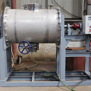 Mezclador de cinta de vacío de alta resistencia de acero inoxidable SUS304, mezclador de doble cinta para procesamiento químico con capacidad de recubrimiento y motor - Product Image 6