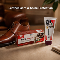 Hei Niu - Cuidado para Restaurar el Color, 70g, Aceite de Oveja Black Bull, Betún para Zapatos de Cuero, Recupera el Color Original del Cuero Desgastado