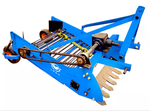 Moissonneuse-batteuse à 3 points Lerford pour tracteur, mini-récolteuse de pommes de terre à 2 rangs pour carottes et ail avec engrenage central CE 12HP - Product Image 2