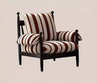 Fauteuil paresseux moderne en tissu rembourré, canapé une place, mobilier de salon, coussin moelleux, chaise longue individuelle, mobilier de maison