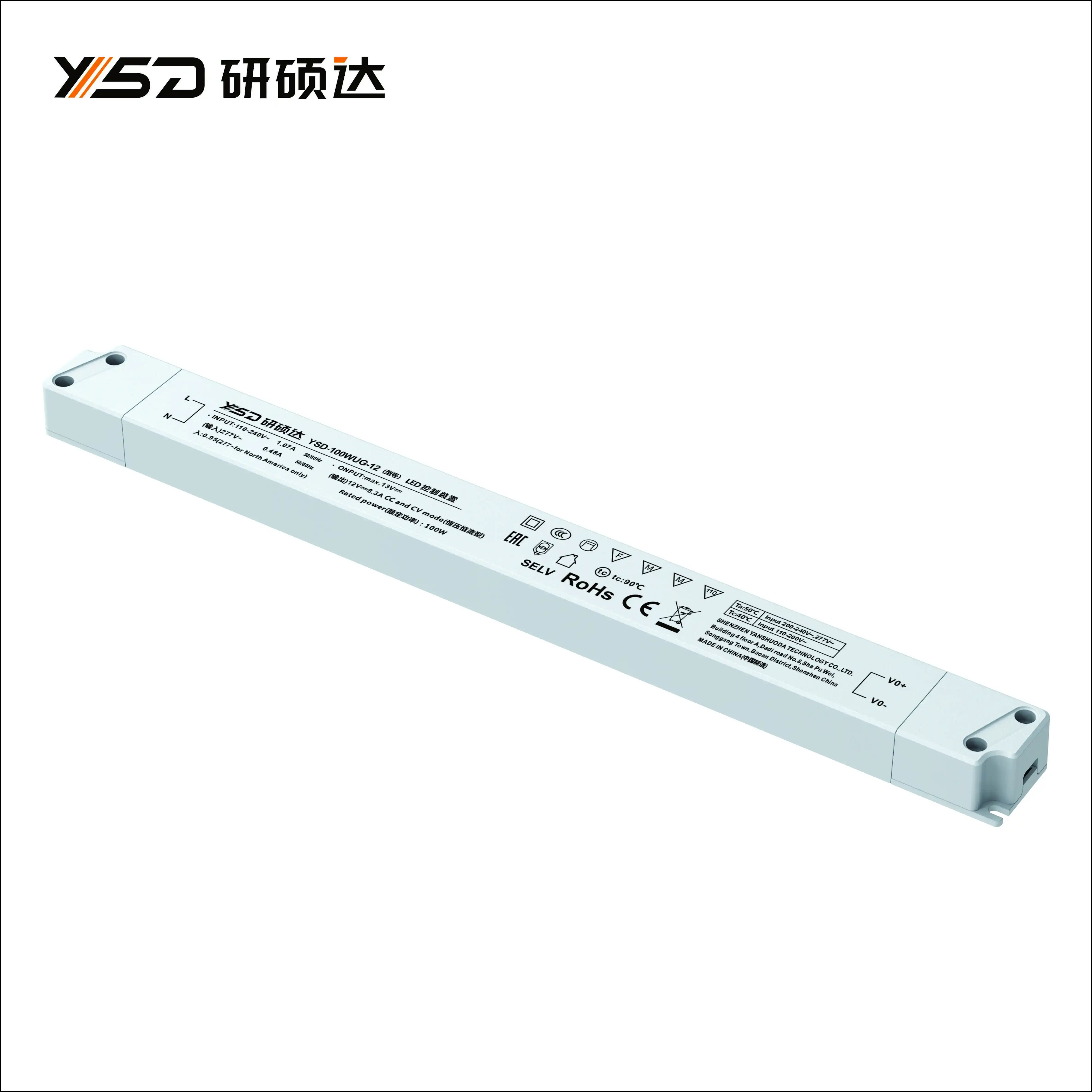 5 Years Warranty Led Constant Current High Power 150W No Flicker Lamp Power Supply Slim Linear Led Drivers