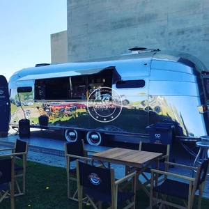 Remorque de nourriture OEM/chariot à café camion de nourriture BBQ fourgon traiteur à vendre pour le camping et les événements en plein air - Product Image 4