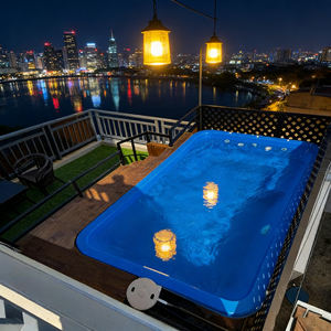 Smart Items Swim and Spa Piscine d'été de 12 pieds en fibre de verre Installation rapide Piscines familiales - Product Image 4