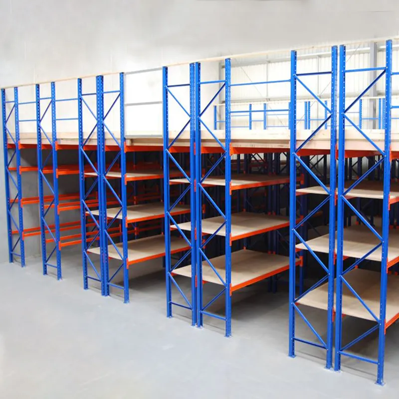 Paletten sparendes Mezzanine-Rack Hochleistungs-Dachboden regale für große Lager plattform fabrik