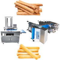 BNT-810 Automatique pain bâton grissini extrudeuse machine de sésame gressins faisant la machine ligne de production