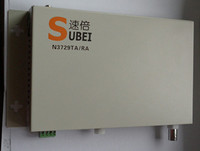 Identificateur vidéo numérique SDI sur fibre optique pour usine, avec 1 à 16 canaux BNC et câble SM/MM RS485 pour la sécurité des transports intelligents