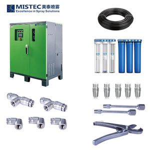 Sistema de Nebulización Eléctrico Mistec de Alta Presión para Diseño de Jardines y Paisajes, Tamaño Personalizado - Product Image 1