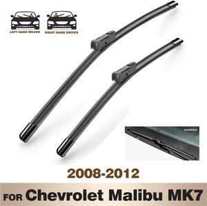 Juego de Limpiaparabrisas Delanteros DOLY para Chevrolet Malibu MK7 2008-2012, Recubiertos, para Limpiaparabrisas sin Estructura, 24\"+<span class=keywords><strong>21</strong></span>\", Volante a la Izquierda - Product Image 2