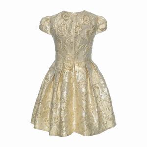 Abito Classico di Lusso in Jacquard, Elegante Tessuto Broccato Stile Principessa, Vestito per Festa di Compleanno per Bambine - Product Image 6