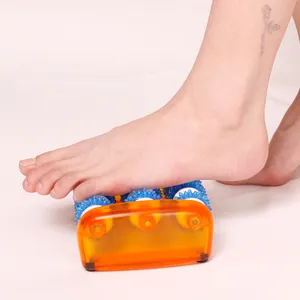 Plastic foot bead massager