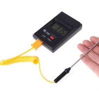 TM902C Portable Digital K Type Thermometer Tester High Temperature Meter Thermocouple Needle Probe