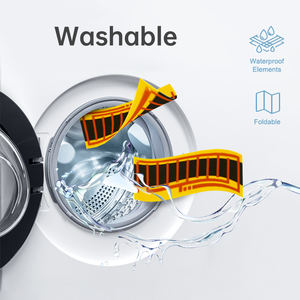 Almohadilla de calefacción de silicona de nanotubos de carbono de temperatura ajustable de 3 engranajes, <span class=keywords><strong>calentador</strong></span> de invierno impermeable para <span class=keywords><strong>ropa</strong></span> para acampar - Product Image 3