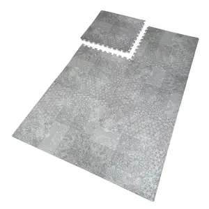 IVY Custom Interlocking Floor Mats Water Resistant Eva Foam Pads Home Memory Foam Floor Tiles Play Pad